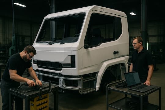 Titan USA cabover vehicle project showcase